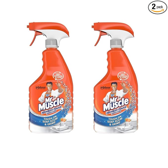 Mr Muscle Bathroom Care Removes Soap Scum, Pack Of 2