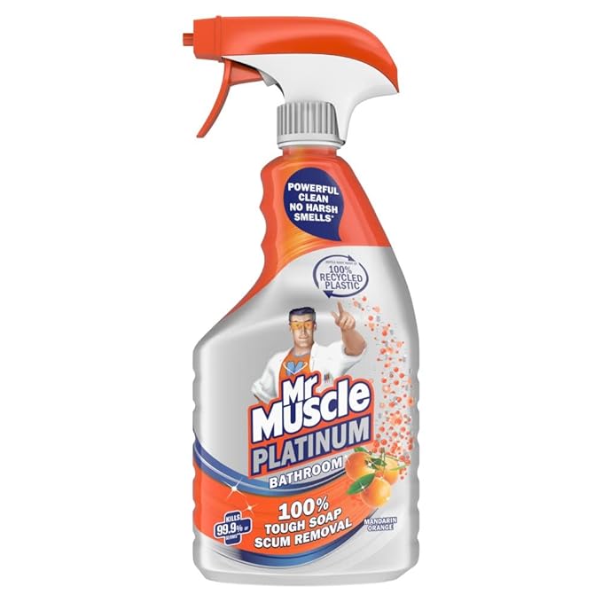 Mr Muscle Platinum Bathroom Orange