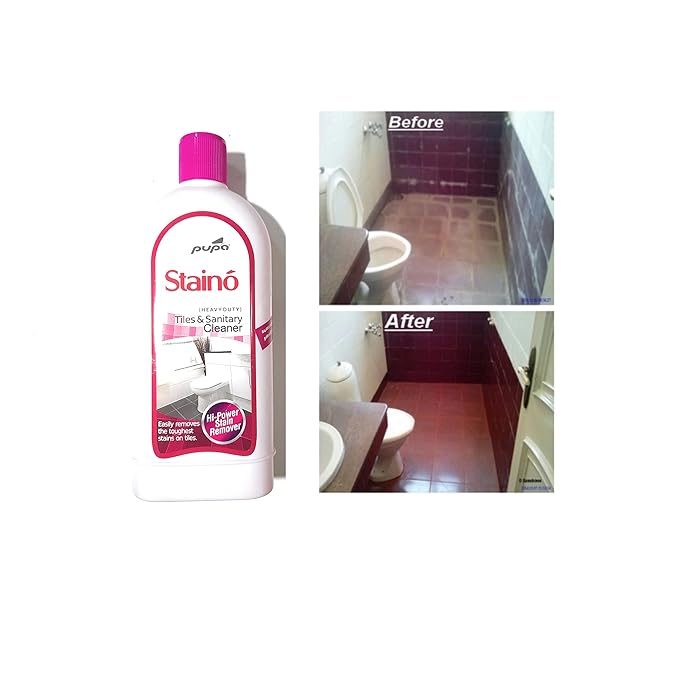 Soljardin Sunshines Pupa Staino Pink Bathroom and Toilet Tile Cleaner