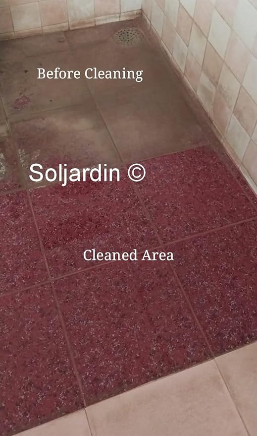 Soljardin Sunshines Pupa Staino Pink Bathroom and Toilet Tile Cleaner