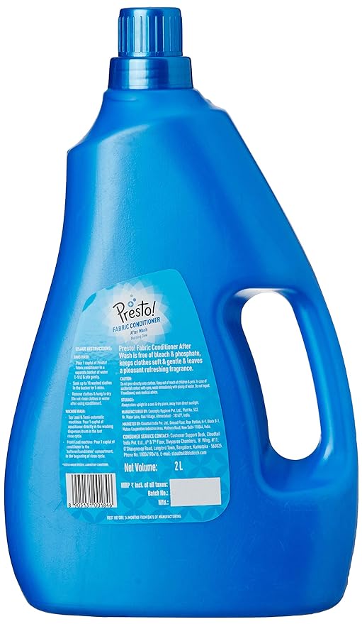 Amazon Brand - Presto Morning Dew Fabric Conditioner
