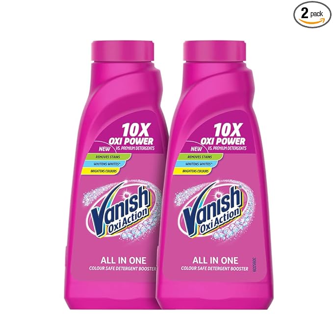Vanish oxi Action Stain Removal Liquid Detergent (Pack of 2)