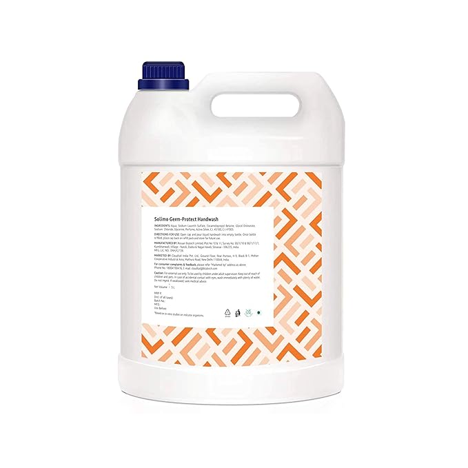 Amazon Brand Solimo Germ Protect Handwash Liquid