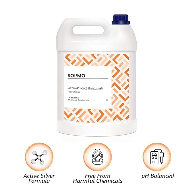 Amazon Brand Solimo Germ Protect Handwash Liquid