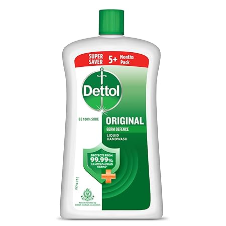 Dettol Liquid Handwash Bottle, Original Hand Wash