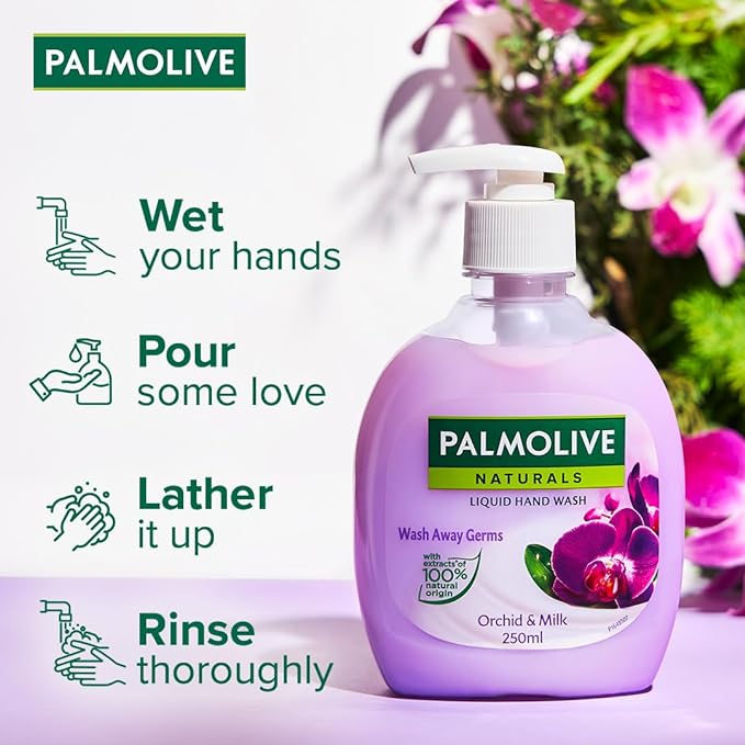 Palmolive Naturals Black Orchid & Milk Liquid Hand Wash Refill Pack