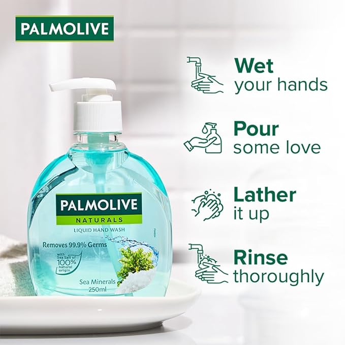 Palmolive Naturals Sea Minerals Liquid Hand Wash Refill Pack