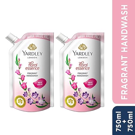 Yardley London Floral Essence Fragrant Handwash, Pack of 2