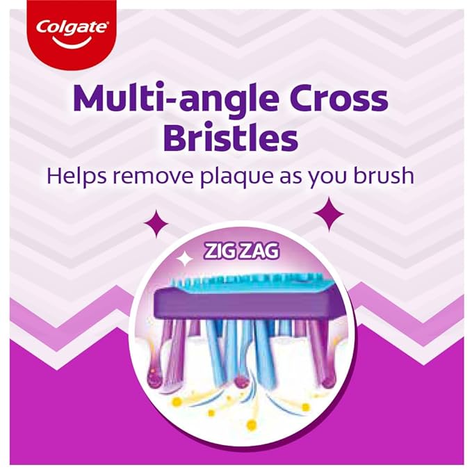 Colgate ZigZag Toothbrush, Pack of 3