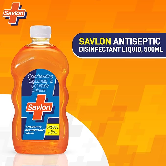 Savlon Antiseptic Disinfectant Liquid for First Aid