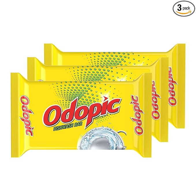 DABUR Odopic Dishwash Bar Kitchen Utensil Cleaner (Pack of 3)