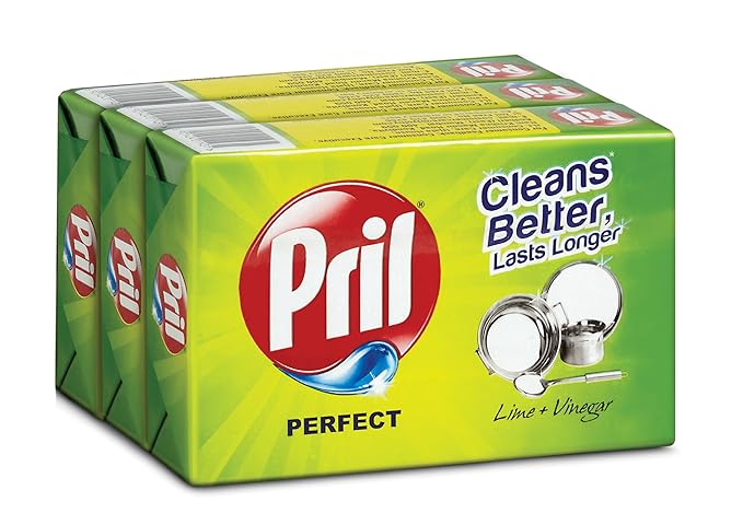 Pril Dish Wash Bar (Set of 3)