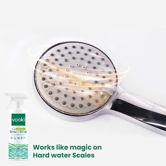 Vooki Ecofriendly Tough Lime Scale Hard Water Stain Remover, Pack of 2