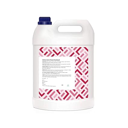 Amazon Brand Solimo Germ Protect Handwash Liquid, Refreshing Rose