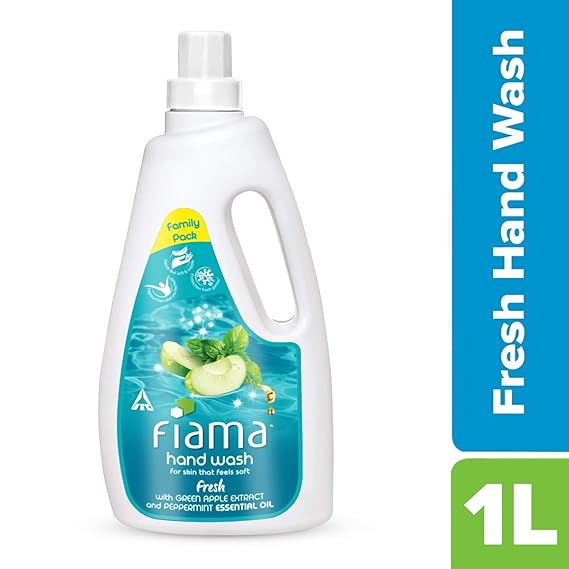 Fiama Fresh Moisturizing Hand Wash Peppermint and Green Apple Refill Pack