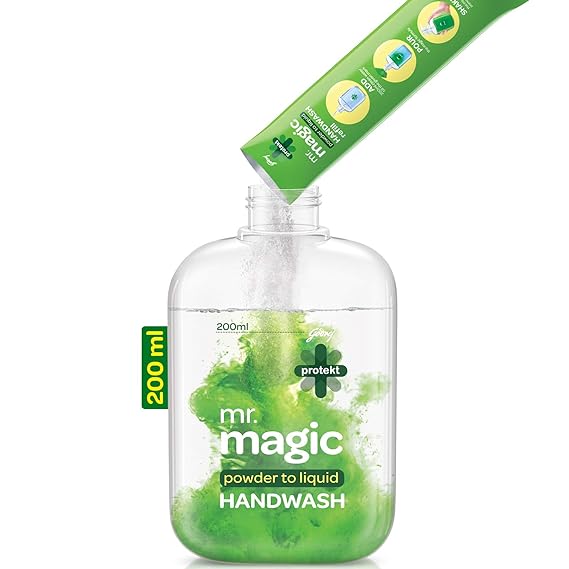 Godrej Protekt mr magic Powder to Liquid Handwash Refill