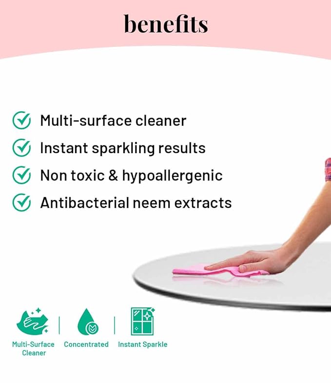 Born Good Glass & Multi-Surface cleaner concentrate Makes