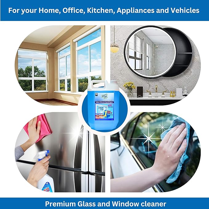 Cleansol Glass Cleaner Liquid Spray