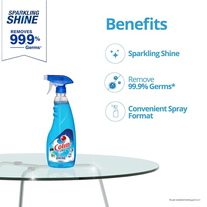Colin Spray Glass and Surface Cleaner Liquid