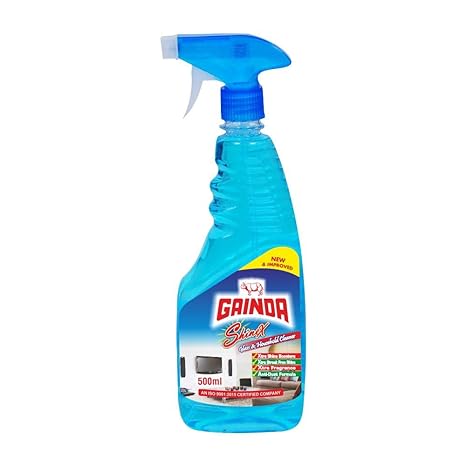 Gainda ShineX Glass & Household Cleaner Surface Cleaning Spray Bottle Streak