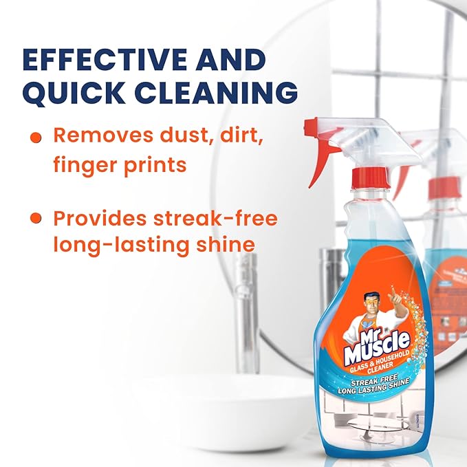 Mr Muscle Glass & Surface Cleaner Spray