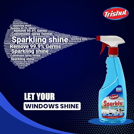 Trishul Sparkle Glass cleaner