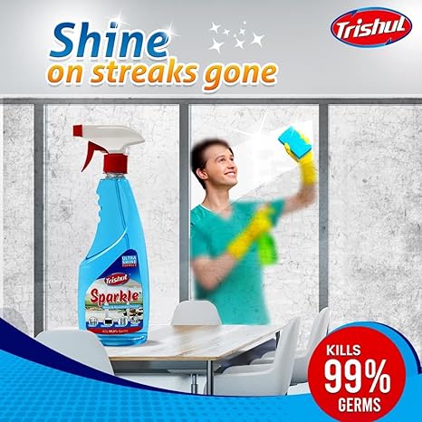 Trishul Sparkle Glass cleaner