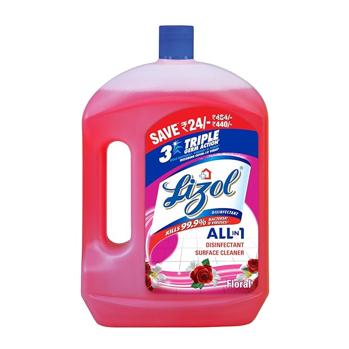 Lizol Floral Disinfectant Surface & Floor Cleaner Liquid
