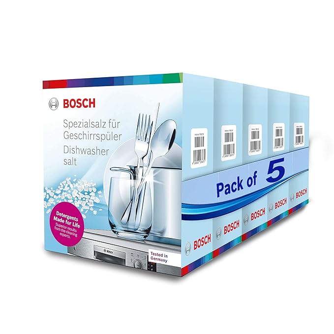 Bosch Salt for Dishwasher (Pack of 5)