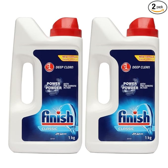 Finish Classic Dishwasher Powder Detergent (Pack of 2)