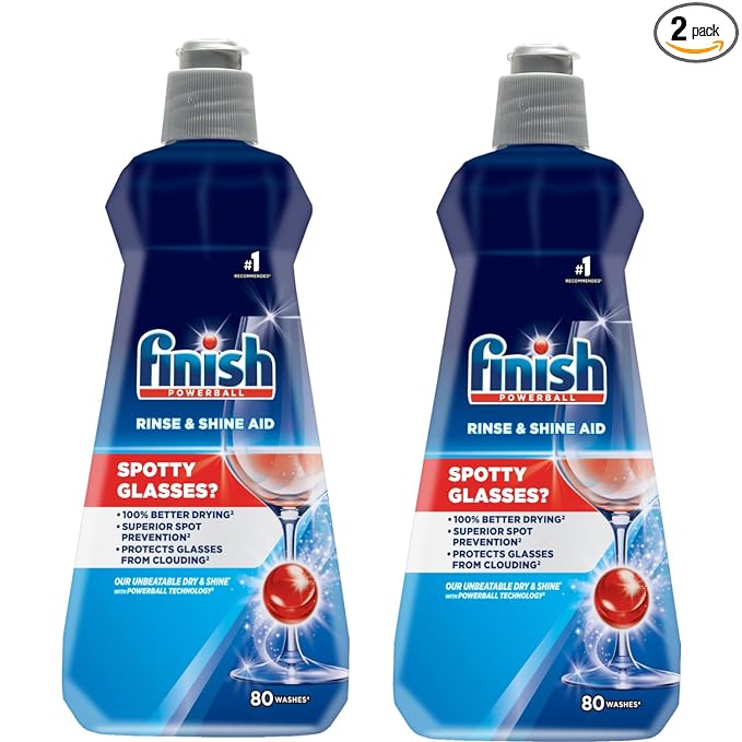 Finish Dishwasher Rinse Aid (Pack of 2)