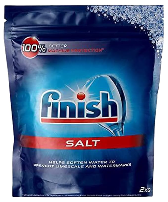 Finish Dishwasher Salt Softens hard water