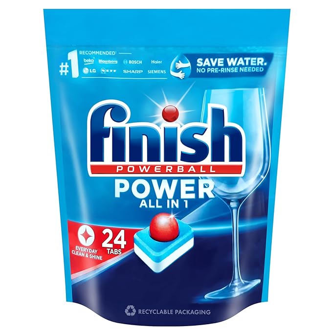 Finish Powerball All in 1 Max Dishwasher Tablets