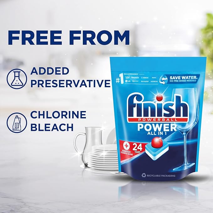 Finish Powerball All in 1 Max Dishwasher Tablets