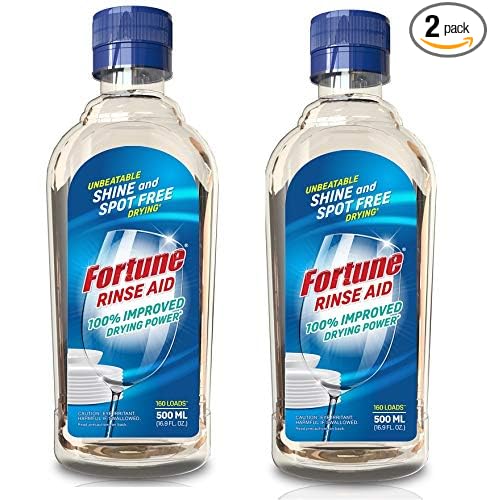 Fortune Dishwasher Rinse Aid liquid (Pack of 2)