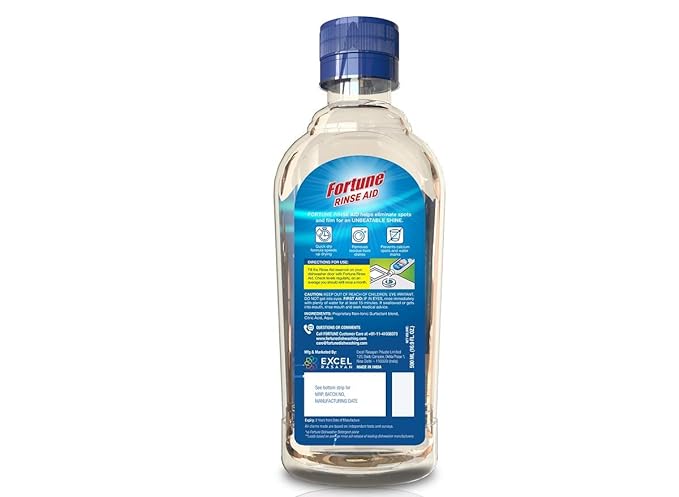 Fortune Dishwasher Rinse Aid liquid (Pack of 2)