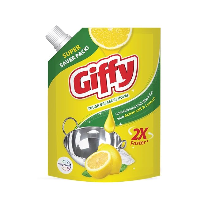 Giffy Liquid Dish Wash Gel Refill Pack