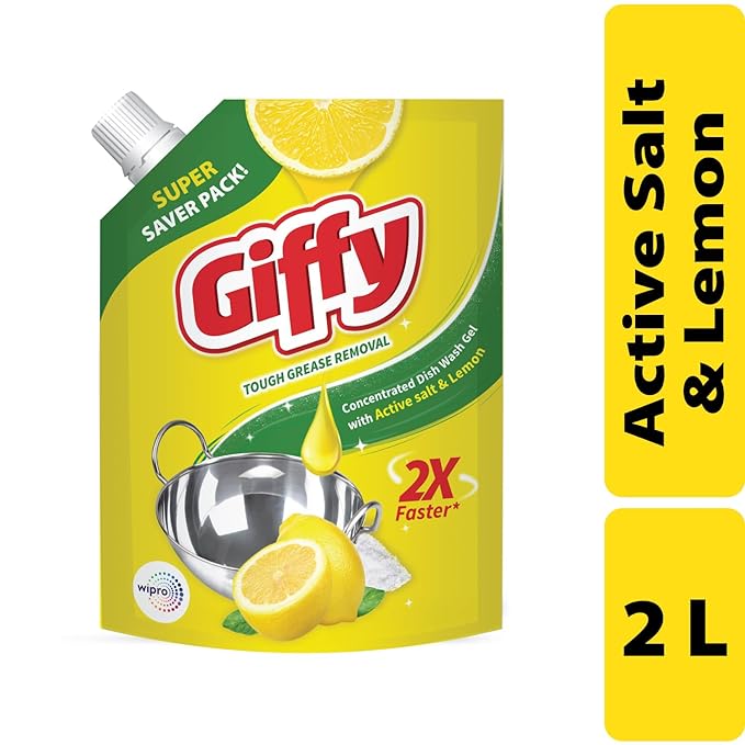 Giffy Liquid Dish Wash Gel Refill Pack