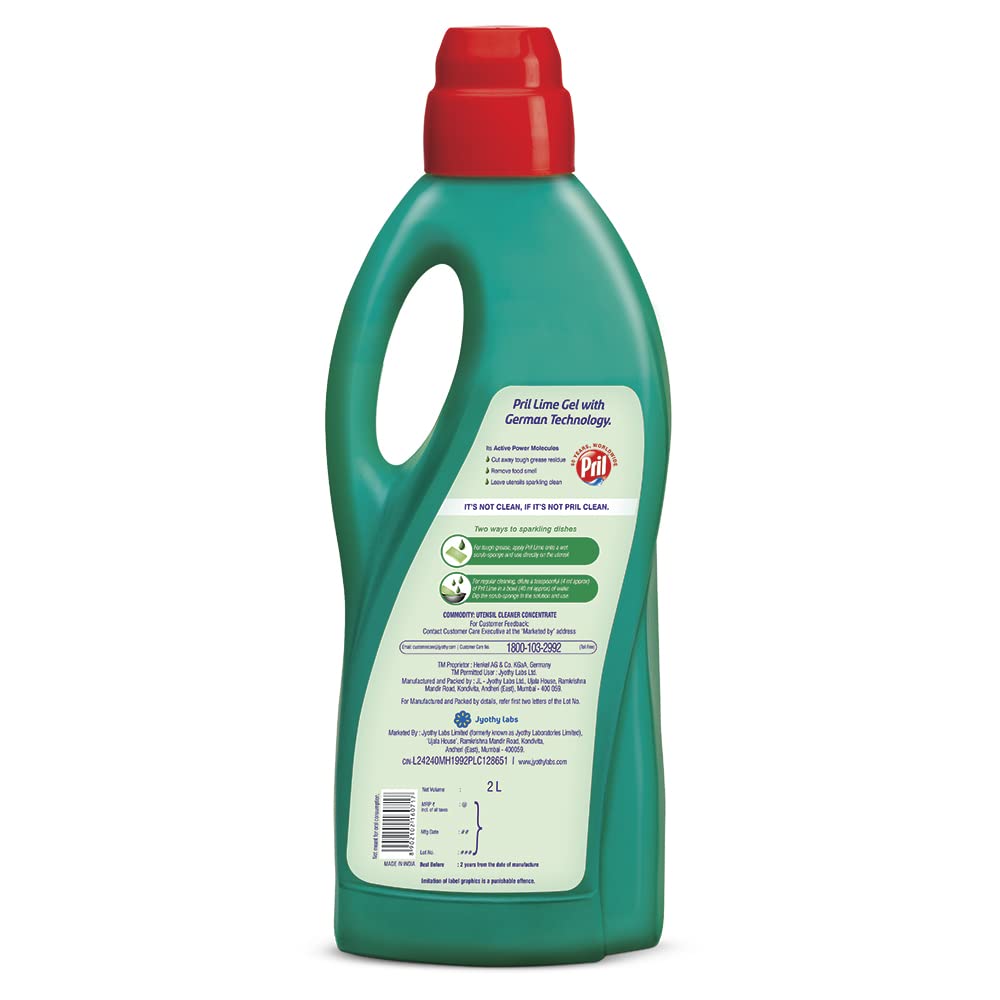 Pril Dish Washing Liquid Lime