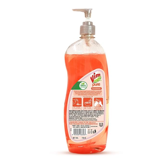 Vim Pure Dishwash Liquid Gel