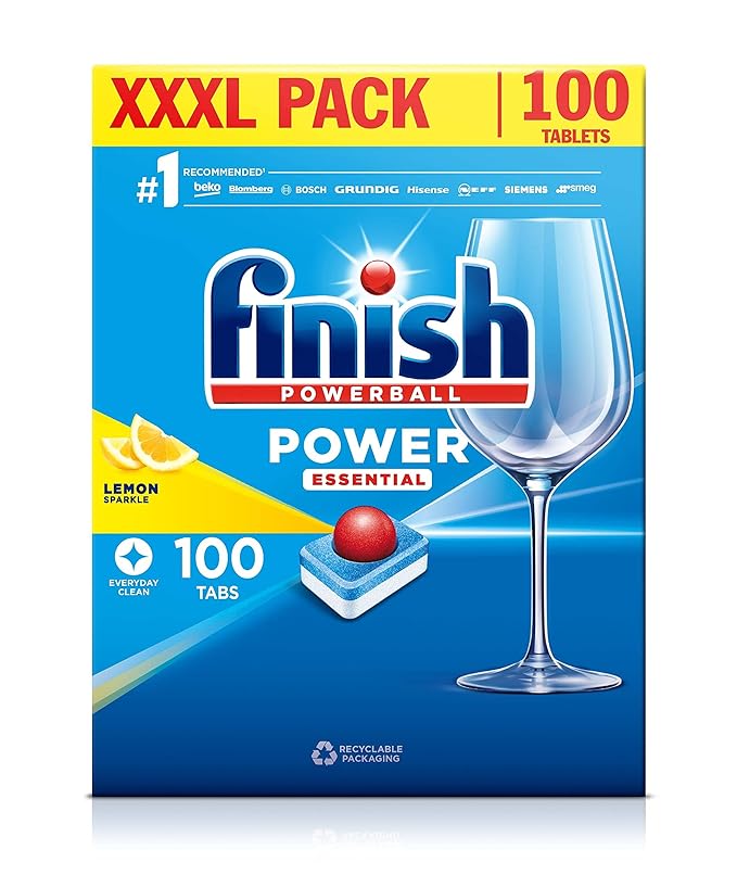 Finish Dishwasher Tablets All In 1 Powerball XXXL Lemon