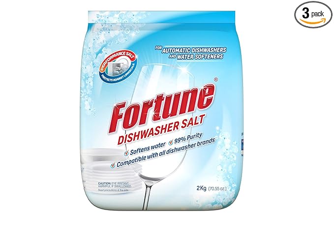 Fortune Dishwasher Active Salt (Pack of 3)