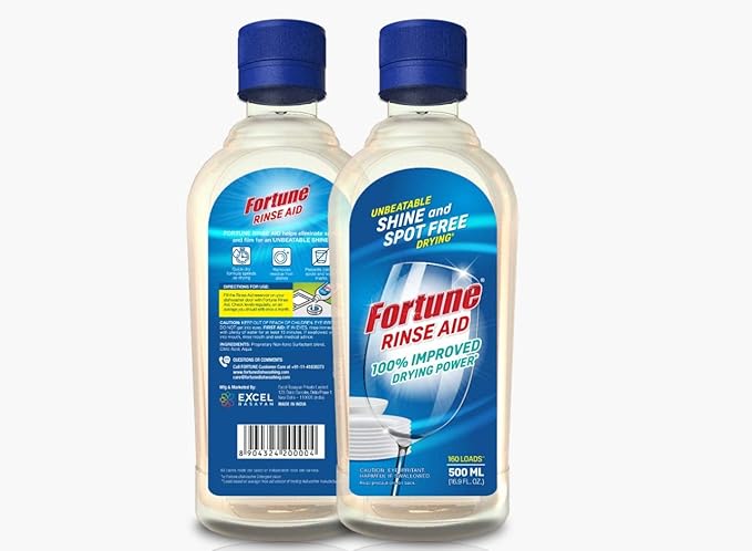 Fortune Dishwasher Rinse Aid (Pack of 6)