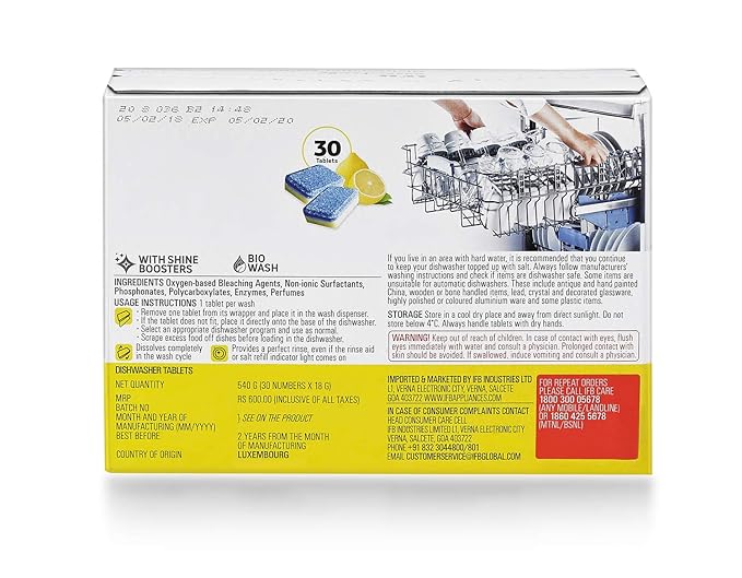 IFB Essentials Dishwasher Tablets