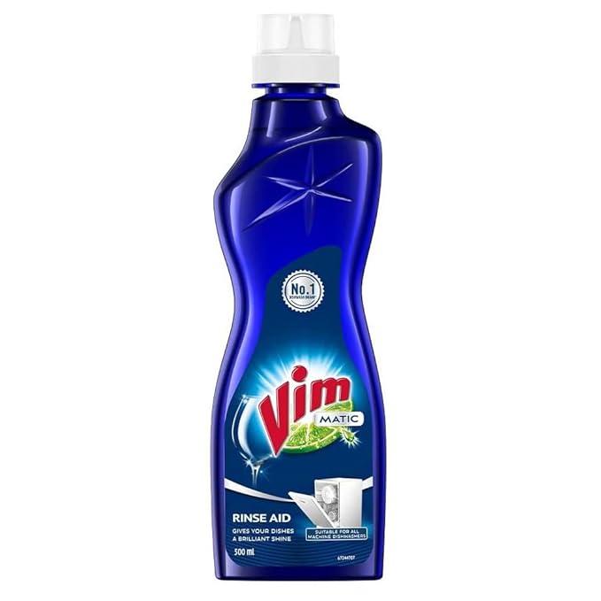 Vim Matic Dishwasher Rinse Aid Liquid