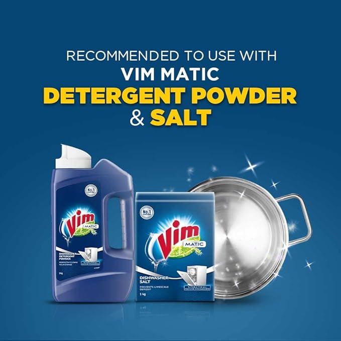 Vim Matic Dishwasher Rinse Aid Liquid