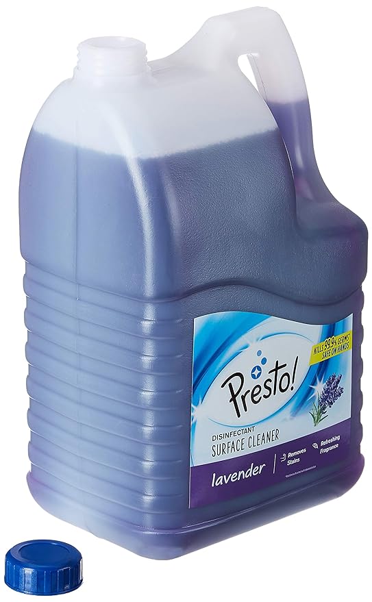 Amazon Brand - Presto Disinfectant Surface Cleaner, Lavender
