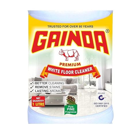 Gainda Premium White Floor Cleaner Disinfectant Phenyl Liquid Surface