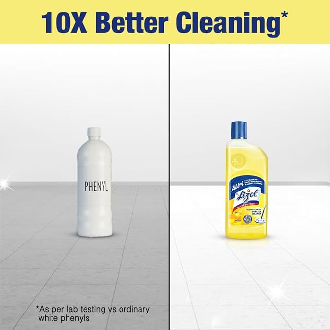 Lizol Disinfectant Surface & Floor Cleaner Liquid, Citrus