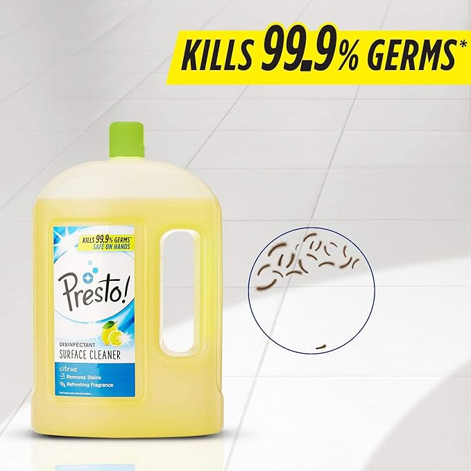 Presto Disinfectant Surface/Floor Cleaner, Citrus